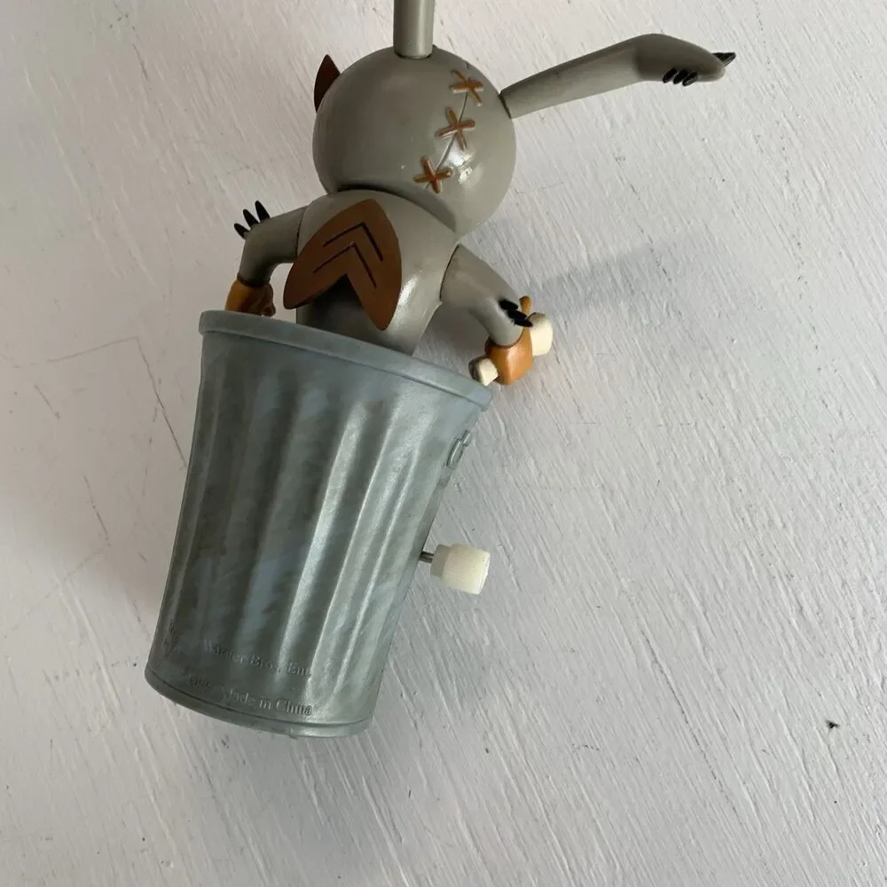 Vintage Rare Mucha Lucha Dumpster Diving Flea Action Figure With Rolling Action